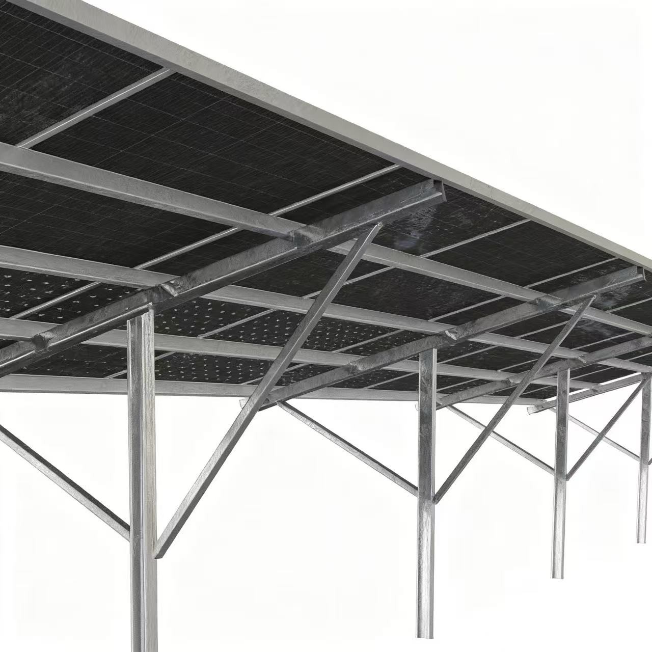 Single Column solar panel mounting system Single Column solar panel mounting system